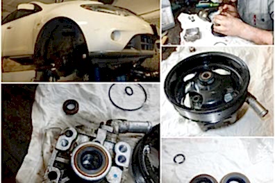 Проверка сальника Форд