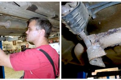 Диагностика сажевого фильтра на иномарке