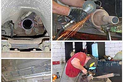 Ремонтируем бензобак на Ауди