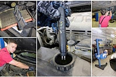 Замена фильтров при на Форде