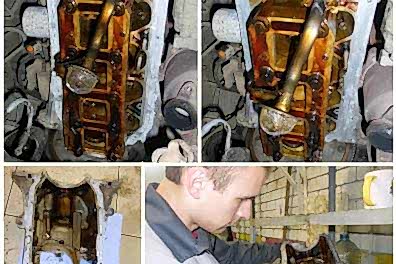 замена колпачков и вала форд