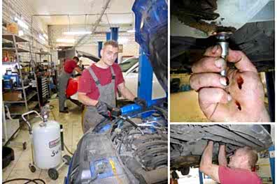 Слив на Форде