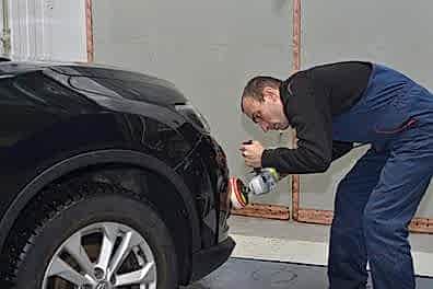 выравниваем кузов после удаления большой вмятины