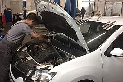 процесс замены в санрено