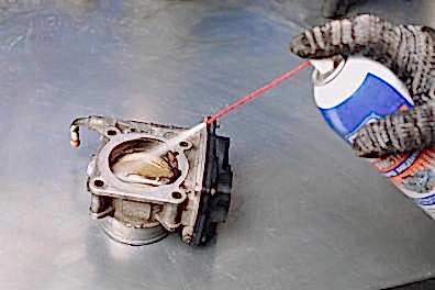 Нужна чистка дроссельной заслонки