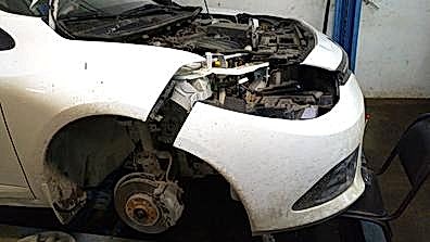 Замена переднего ступичного подшипника в Санрено