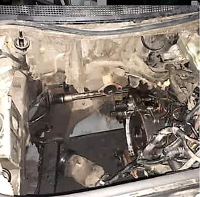 замена дизельного ДВС в санрено