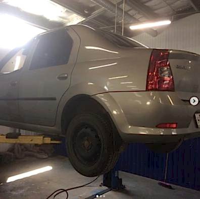 Замена опоры амортизатора в санрено