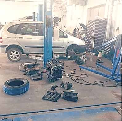 замена задней опоры ДВС в санрено