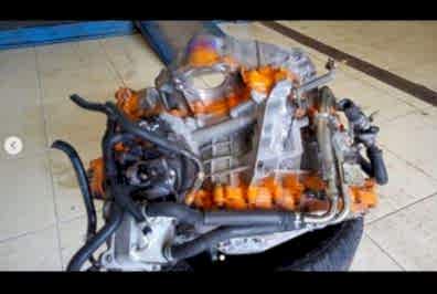 Снятие коробки автомат перед работами по гидротрансформатору