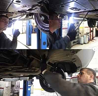 Замена тормозных цилиндров в Санрено