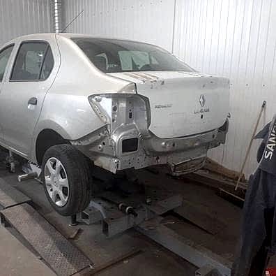 Покраска бампера в санрено