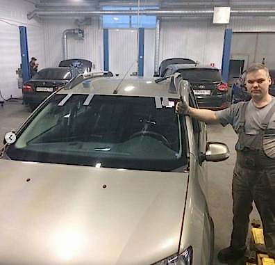 Покраска бокового зеркала в санрено