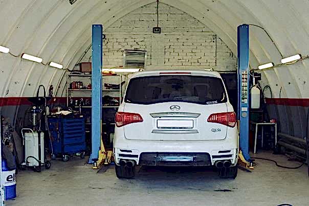 Клиент приехал на установку камер