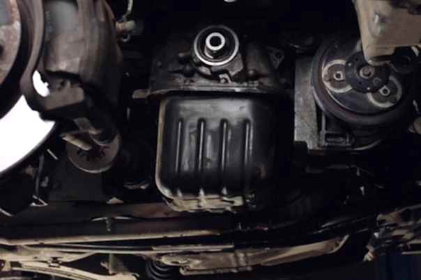 В процессе замены охлаждающей жидкости