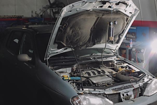 Клиент приехал почистить инжектор