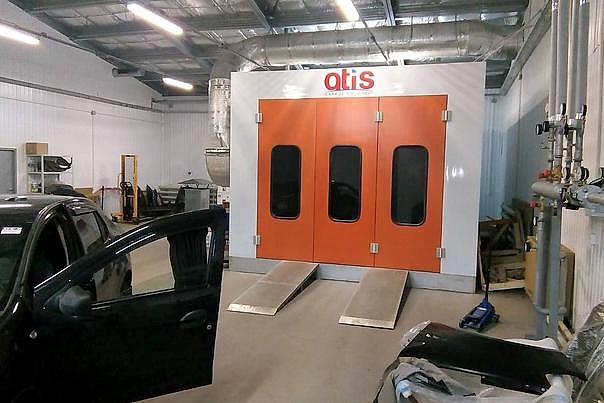 Бокс для покраски автомобиля