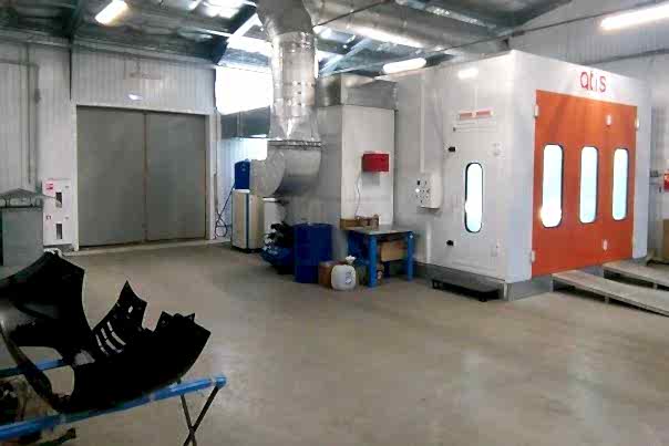 В ожидании покрасочных работ