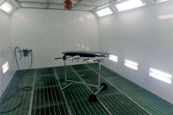 Камера покраски автомашин