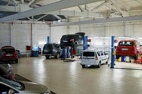 машины с механикой в автосервисе