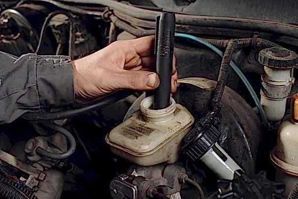 измерение уровня тормозухи