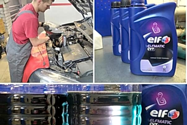 замена масла в санрено