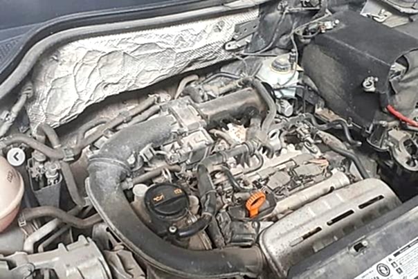 стенд с запчастями