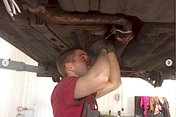 установка новой передней опоры мотора в санрено