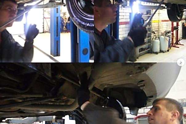 Диагностика стоек амортизатора