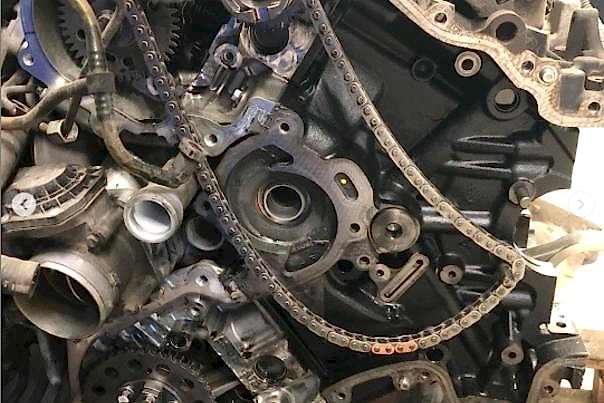 снятие старого гидротрансформатора