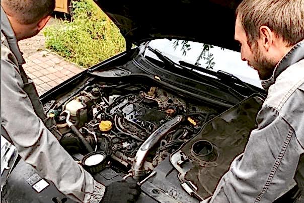 диагностика перед заменой переднего шланга