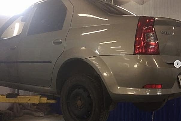 процесс замены порогов